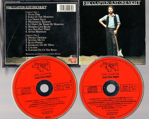 Eric clapton cds just - eric, 2