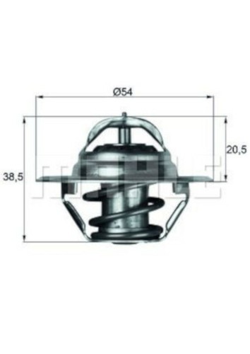 Mahle thermostat für pontiac - mahle,