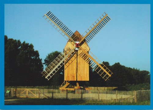 Ansichtskarte bockwindmühle - ansichtskarte:,