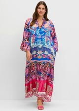 Kleid blau sheego damen - blau, 42
