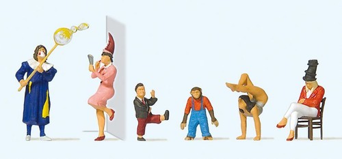 Preiser circus artisten - circus,