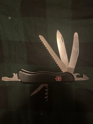 Black victorinox fireman - black,