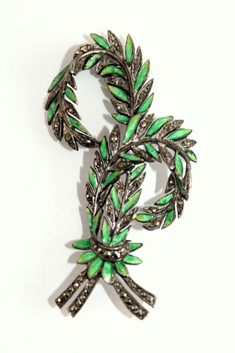 Brosche sterling silber - brosche, ,