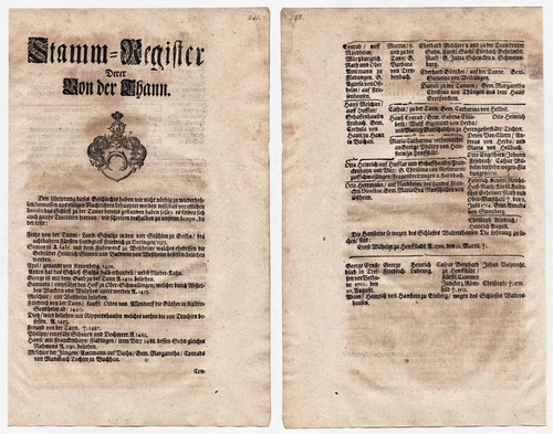 Thann stammtafel stammbaum - thann,