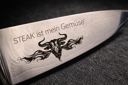Damastmesser vg10 steak gravur - vg10,