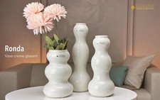 Tiziano vase ronda creme - tiziano,