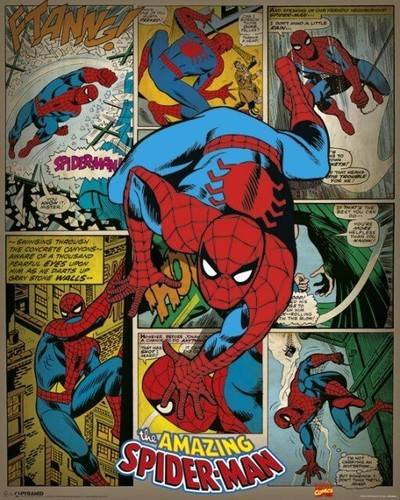 Poster marvel comics - marvel,