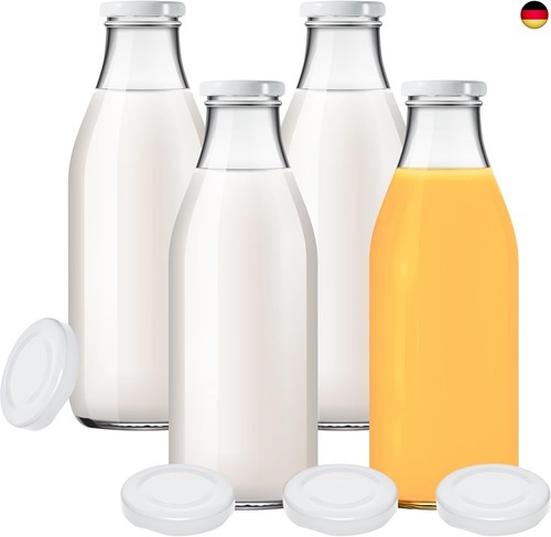 Glasflaschen 1000ml - 4,