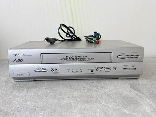 Sharp a50sru vhs - vhs, vcr