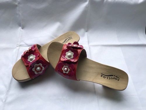 Sandalen softclox rot - softclox, rot/pink