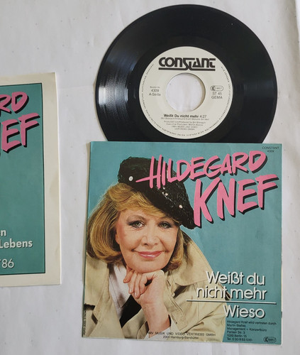 Hildegard knef weißt du - hildegard,