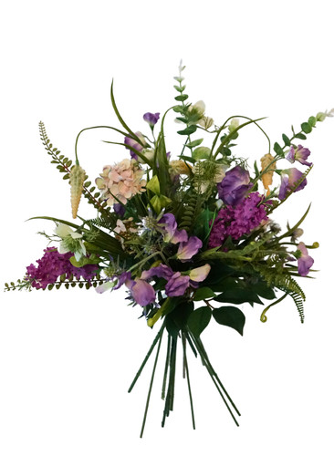 Kunstblumenstrauß flieder - kunstblumenstrauß,