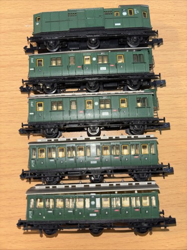 Arnold 5tlg abteilwagen set - 5tlg.,