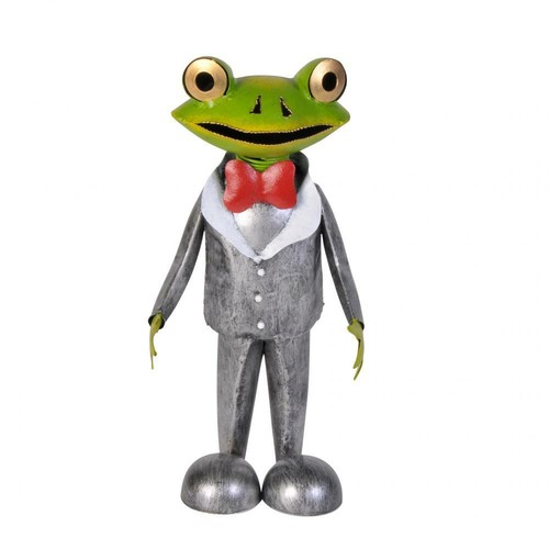 Frosch mit anzug - anzug,, stehend