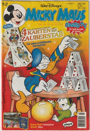 Micky maus 1995 das - ✪, #23/1995