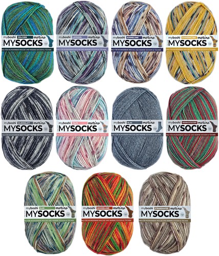 100 gramm myboshi mysocks - 100,