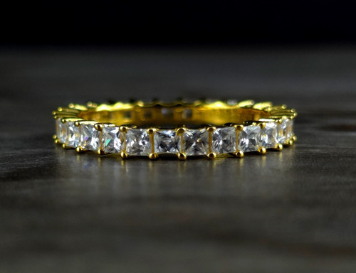 Ring silber 925 eternity gold - 925,