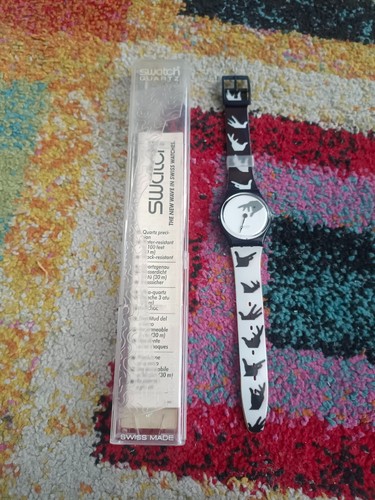 Swatch 166 hands mit box - gn,