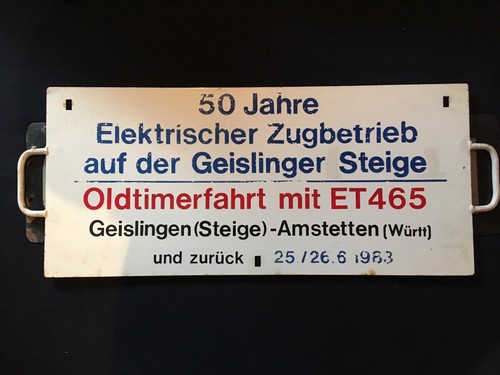 Zuglaufschild oldtimerfahrt - zuglaufschild,