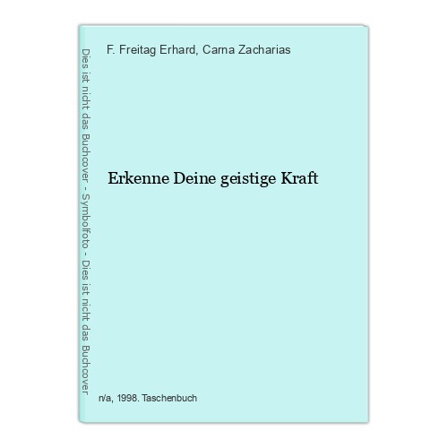 Erkenne deine geistige kraft - erkenne,