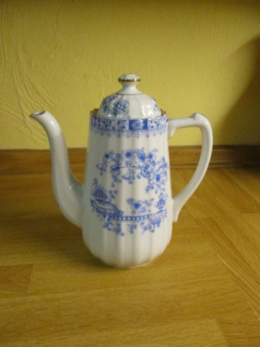 China blau kaffeekanne - china,