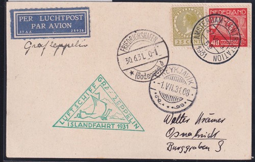 Niederlande 213 auf brief - niederlande,