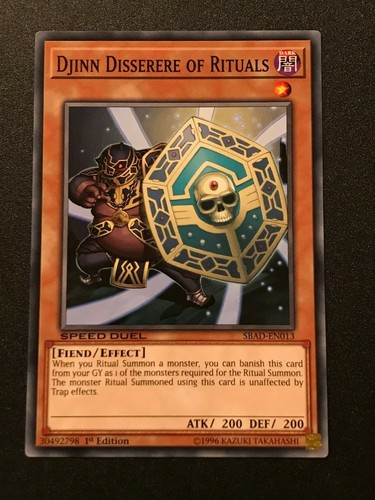 Yugioh speed duel dschinn - speed, duel: