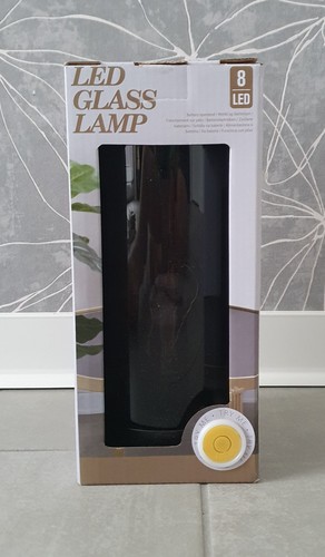 Led glas lampe warmweiß - lampe,