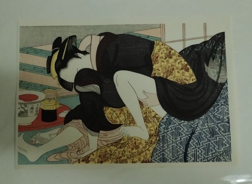 Japanischer holzschnitt - japanischer,