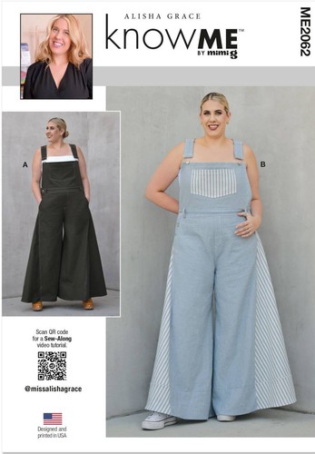 Schnittmuster latzhose knowme - schnittmuster,