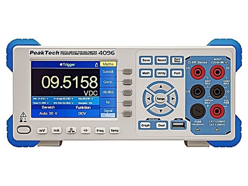 4096 tischmultimeter tft - p, 4"