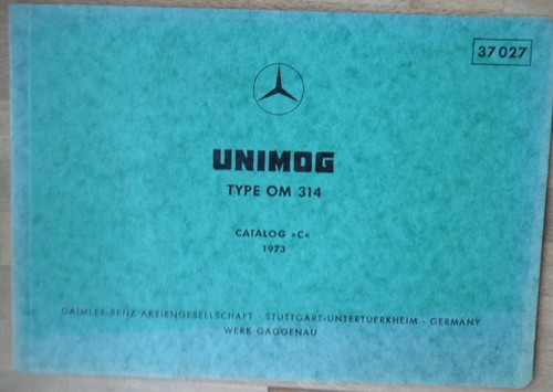 Mercedes unimog om314 - mercedes,