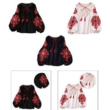 Damen bestickte Oberteile