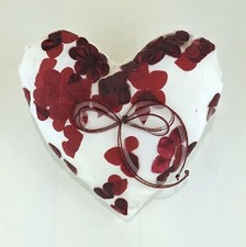 Ringkissen Herz | Ivory mit