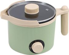 TOAUTO Wachsschmelztiegel 1,5 l, grün, leicht ausgießender Ausgießer, doppelte Leistungseinstellung