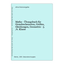 Mathe - Übungsbuch für