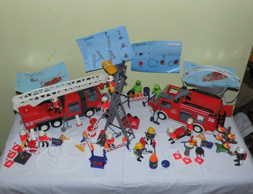 Playmobil feuerwehr drehleiter - playmobil,
