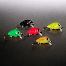 Mini Wobbler 1,5 g Crankbaits UL Angeln + Gratisgeschenk Forelle Barsch Rapfen