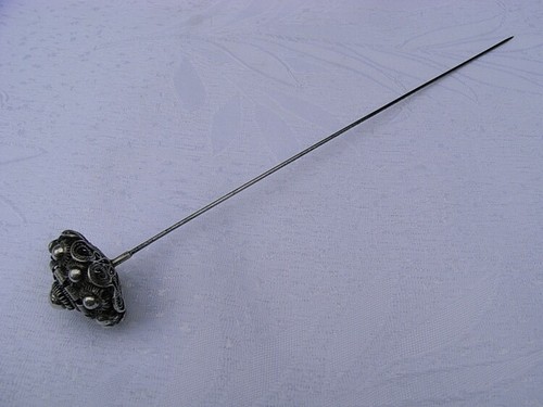 Biedermeier hutnadel aus - biedermeier,