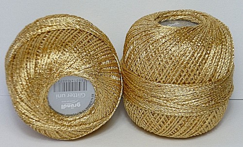 Häkelgarn glitzergarn 25g - glitzergarn,