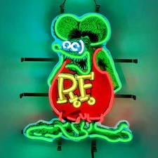 Rat Fink Rat Rod RF 19"x15"