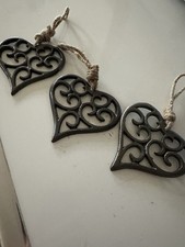 Herzen Deko Anhänger 3 Stück