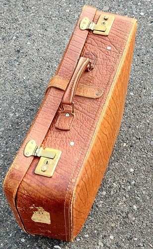Mädler vintage lederkoffer - mädler,