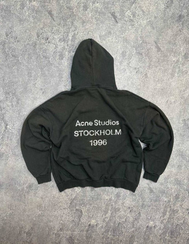 Acne studios hoodie - acne, black