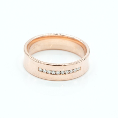 Brillant ring 585 14kt rosé - ring,