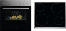 AEG KOMBI1025 EEK: A Herdset mit Glaskeramikkochfeld (OU5AE10CM + HE604000XB), 6