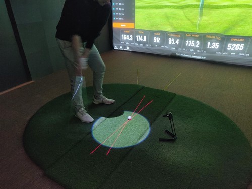 Dual laser golf putting - laser,