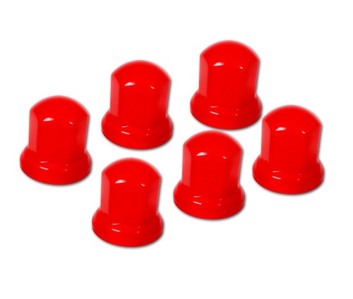 20x rote 32mm radmutter - 32mm,