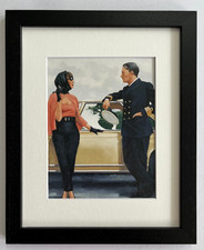 Jack Vettriano GERAHMTER Druck