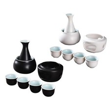 Keramik Sake Set mit Wärmer